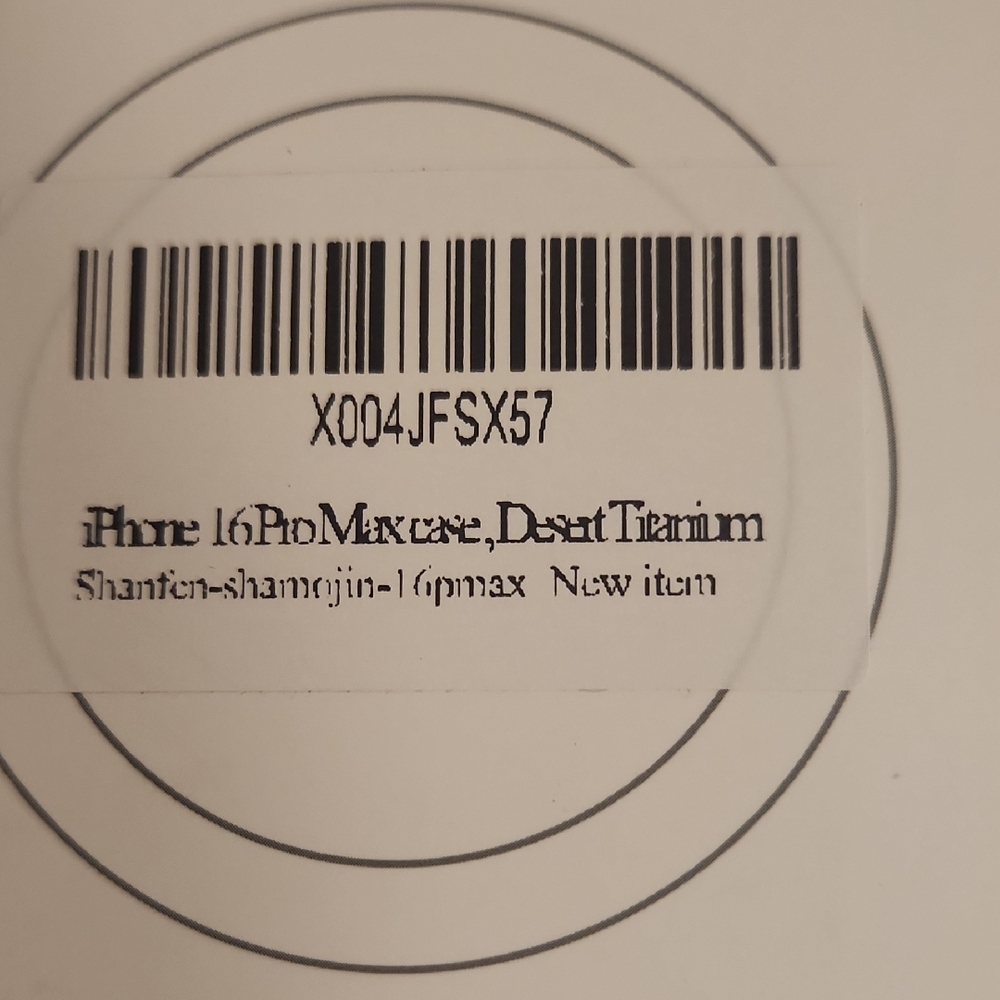 iPhone 16 Pro Max Case in Desert Titanium